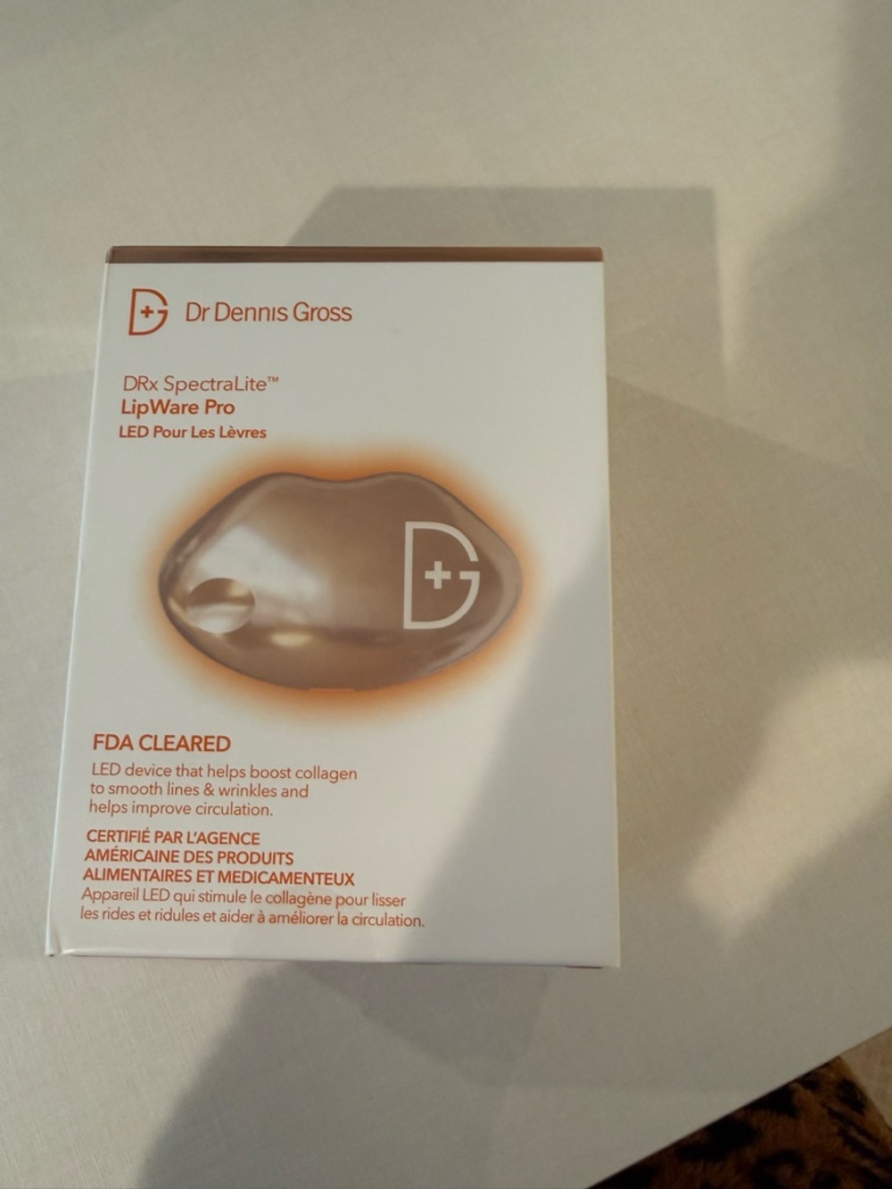 Dr Dennis Gross SpectraLite LipWare Pro LED Lip Device - Rose Gold